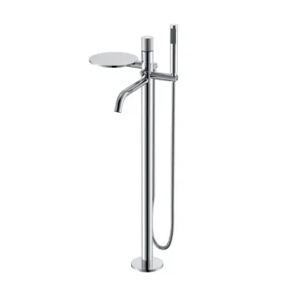 Напольный смеситель для ванны Boheme Stick Spirale 129-CRCR.4 хром